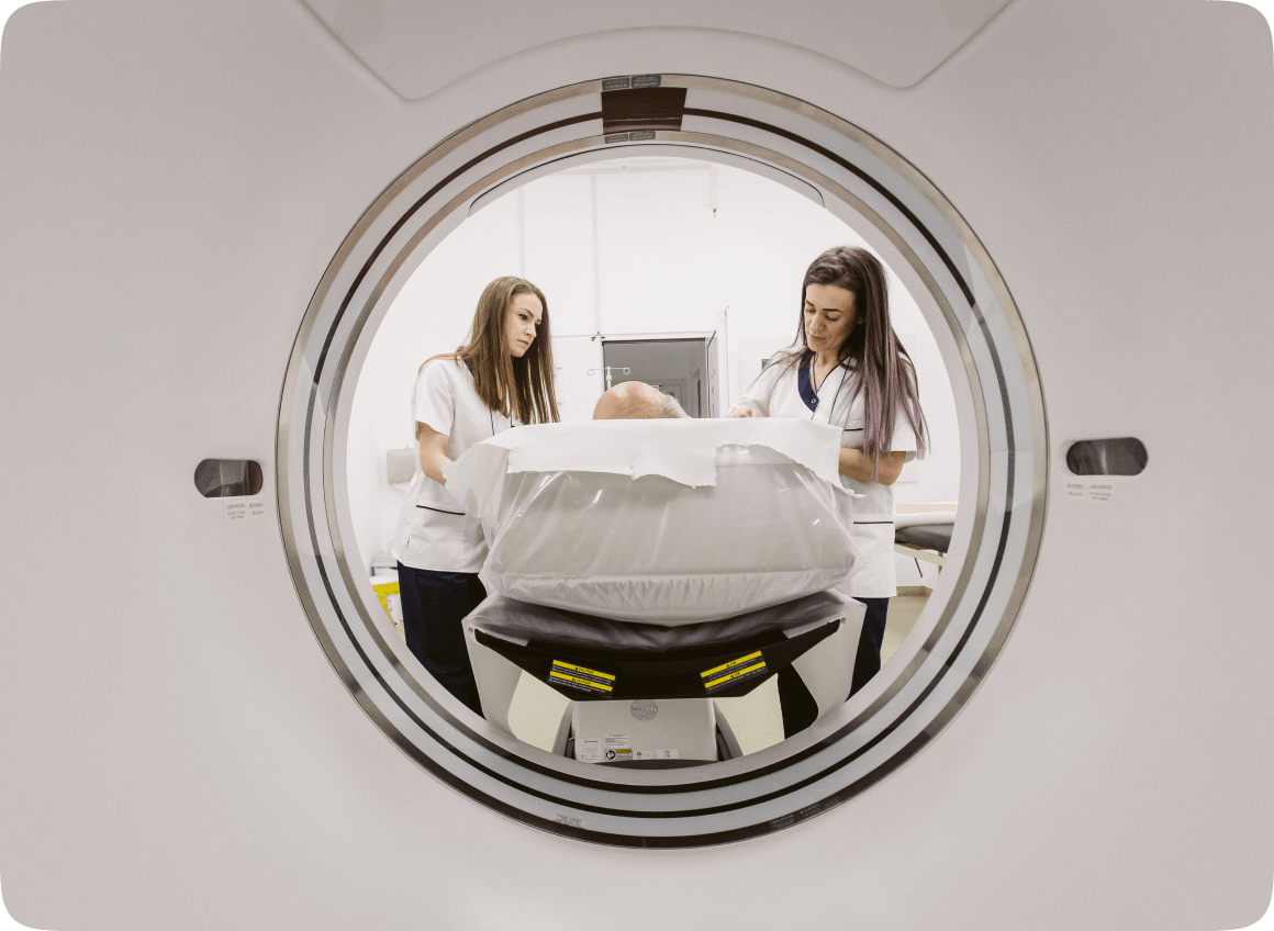 Inside CT Scanner